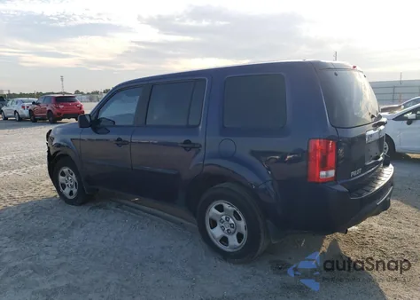 2013 Honda Pilot Lx z USA, uszkodzony, nr VIN 5FNYF3H29DB005018